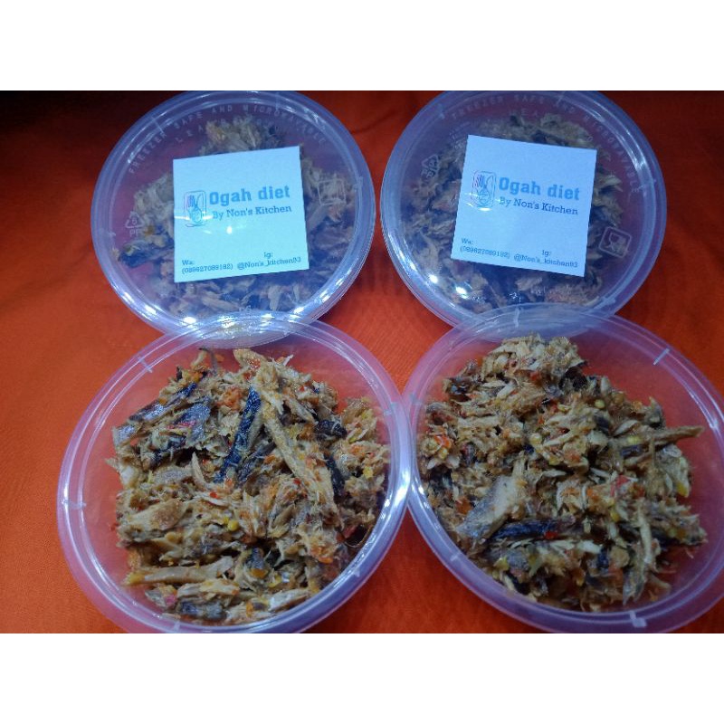 

ikan suwir goreng rica2 khas manado