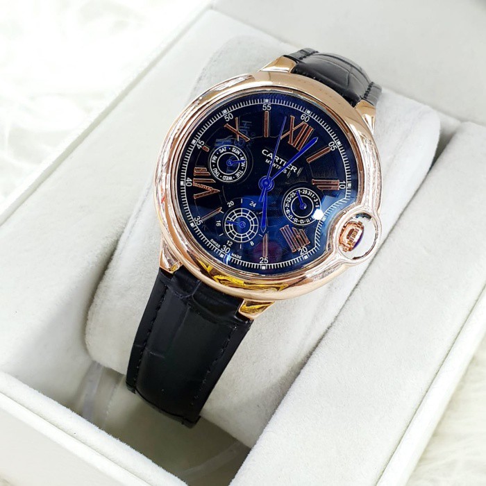PROMO Jam Tangan Pria CARTIER’s Chronograph Aktif