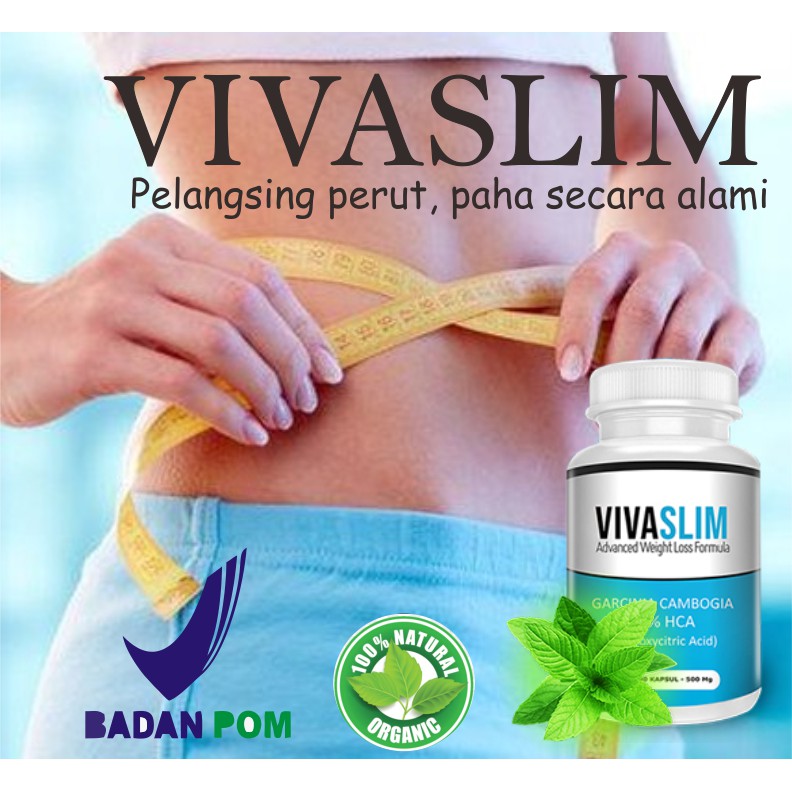 Jual Vivaslim Viva Slim Viva Slim Obat Pelangsing Badan Diet