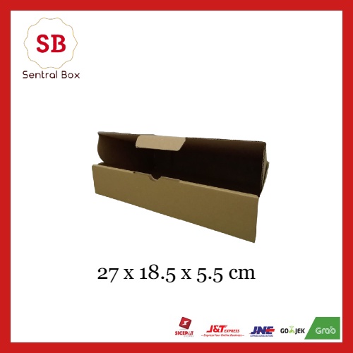 

( Min.order 5 pcs ) Kardus 27 x 18,5 x 5,5 cm ........ Die Cut