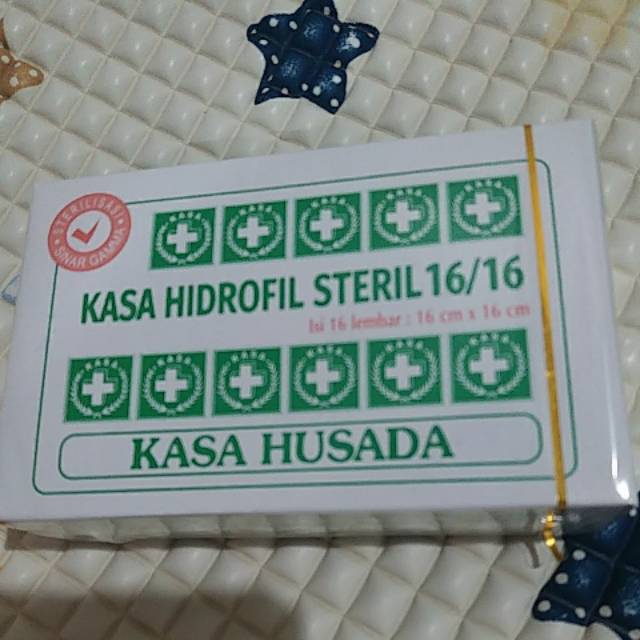 Kasa Hidrofil Steril Kasa steril Kasa Husada Steril Kasa Hydrofil 16x16