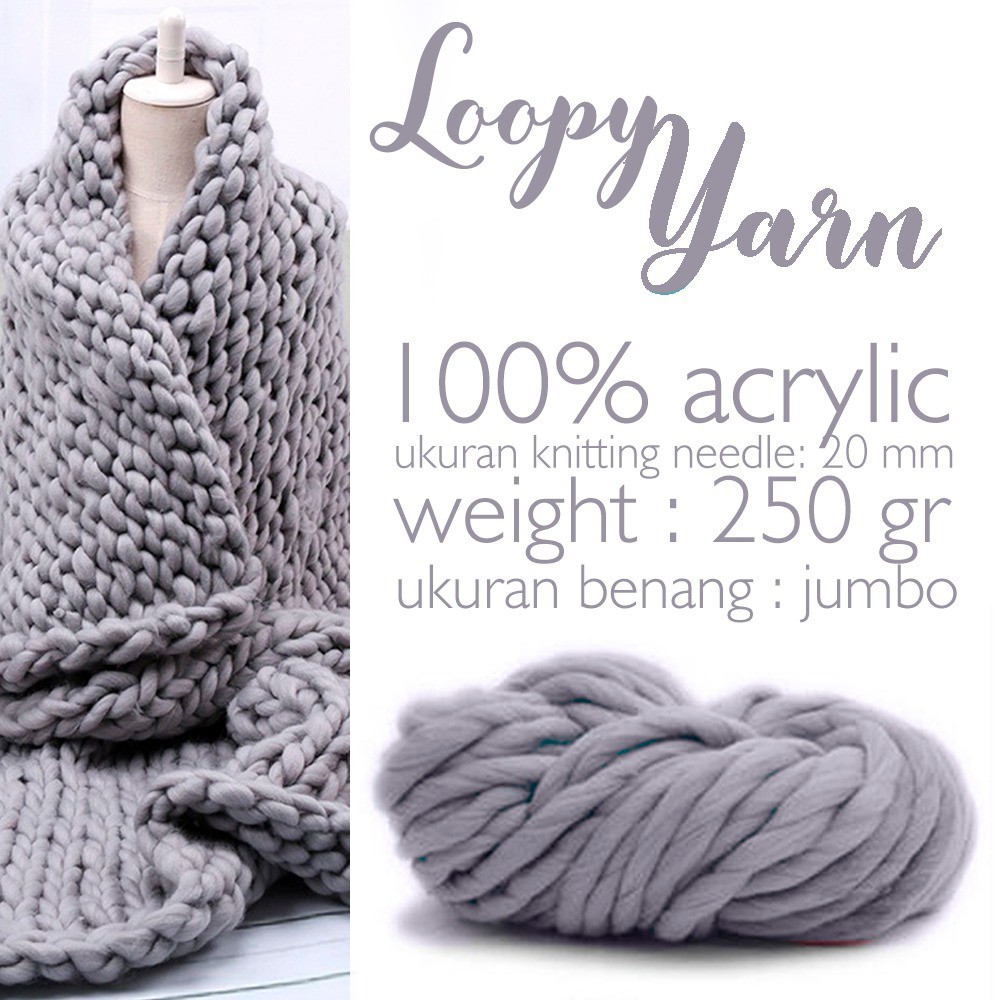 KATALOG - Benang Wol / Wool Ekstra Tebal - LOOPY YARN PART 2