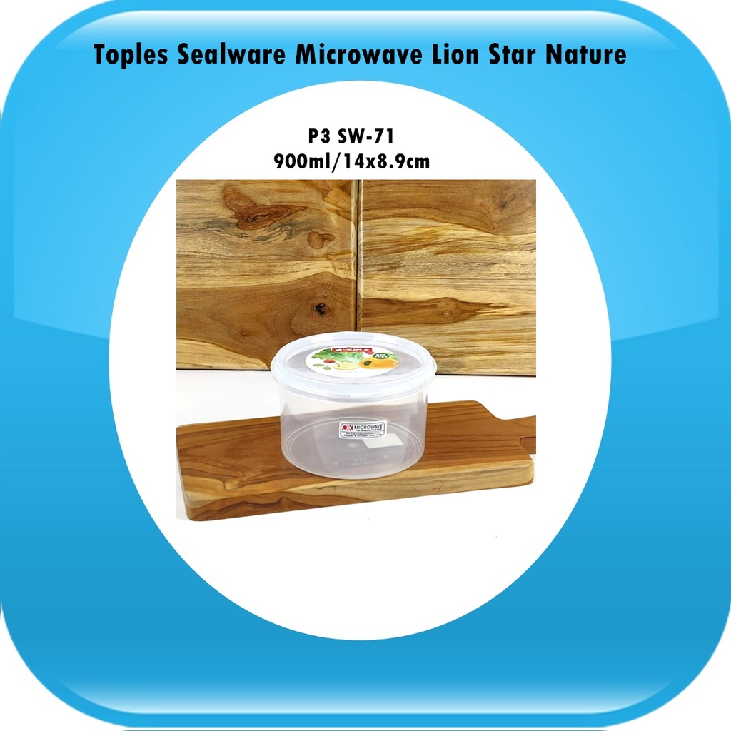 Toples Sealware Microwave Nature Lion Star SW-71 P3 900ml