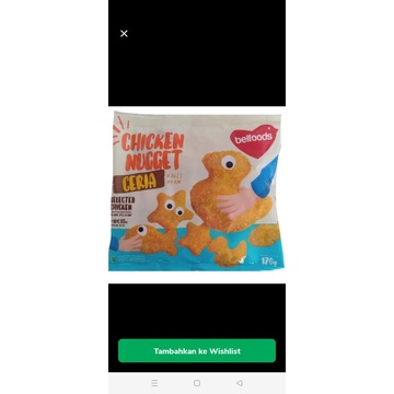 

belfoods Chicken nugget ceria 170 gr