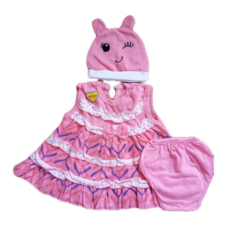 hampers kado bayi/ kado bayi murah/ baby gift set-Setelan girl