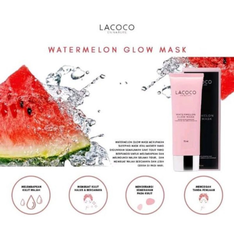 

Lacocowatermelonglowmask