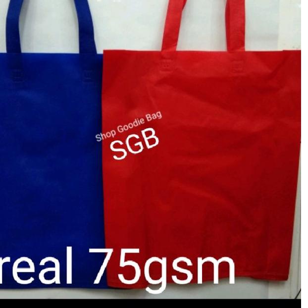 

Limited Stock|SQ29|Tas Spunbond Handle uk 38x45x8 harga LUSINAN