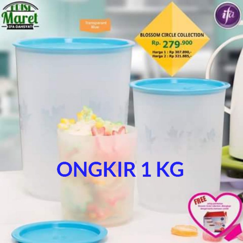 Toples IFA Toples Kerupuk IFA Cookware Blossom Circle 3 Pcs / Toples Plastik