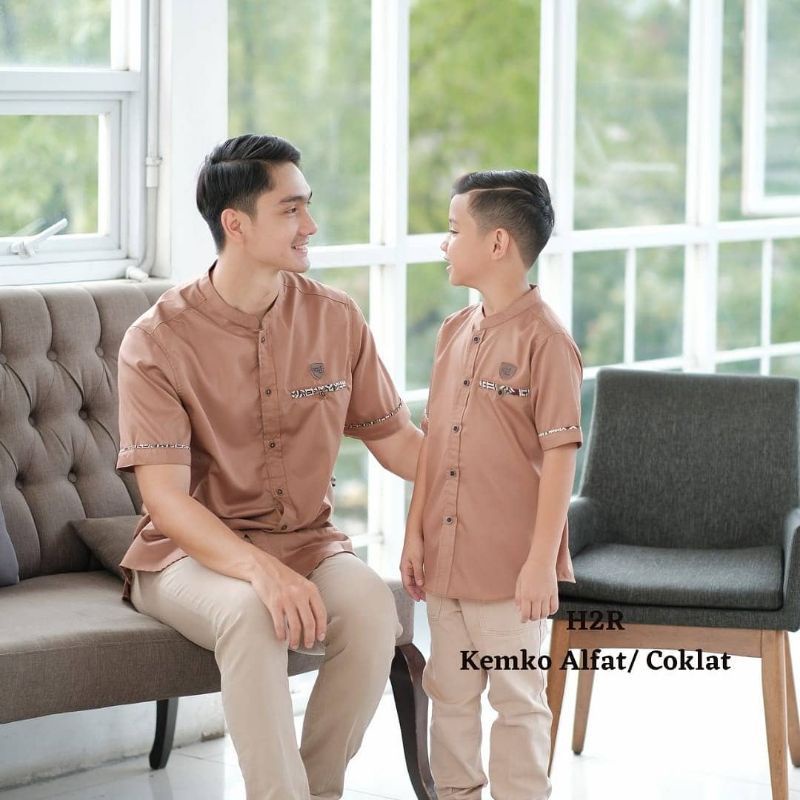 Couple kemko Baju Kurta dewasa dan anak koko kurta dewasa dan anak