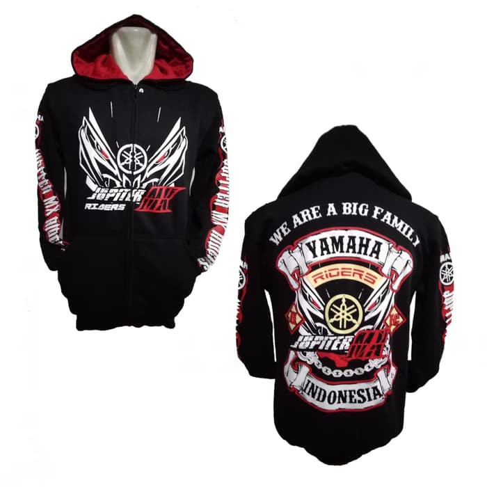 Sweater Jupiter MX Jacket Yamaha JUPITER MX Zipper Yamaha Jupiter MX Distro Baju Bikers Grosir Baju
