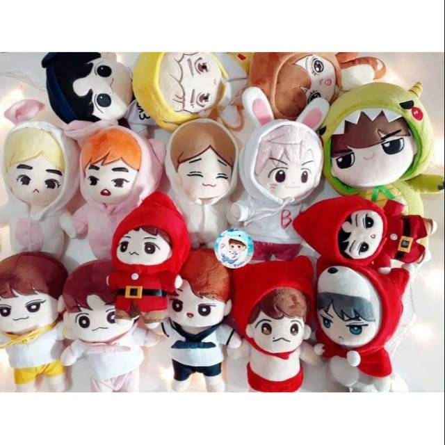 Exo doll sehun baekhyun suho Kris Luhan CMB Minimi huhu