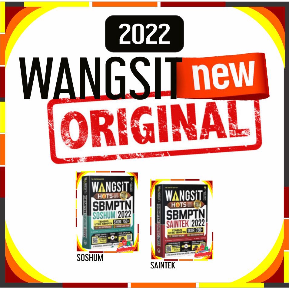 100%ORI BUKU WANGSIT SAINTEK 2022 WANGSIT SOSHUM 2022