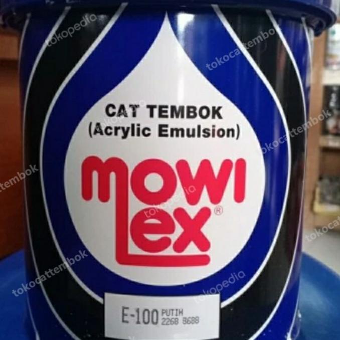 cat tembok Mowilex @ 2.5 ltr - E200 Hitam