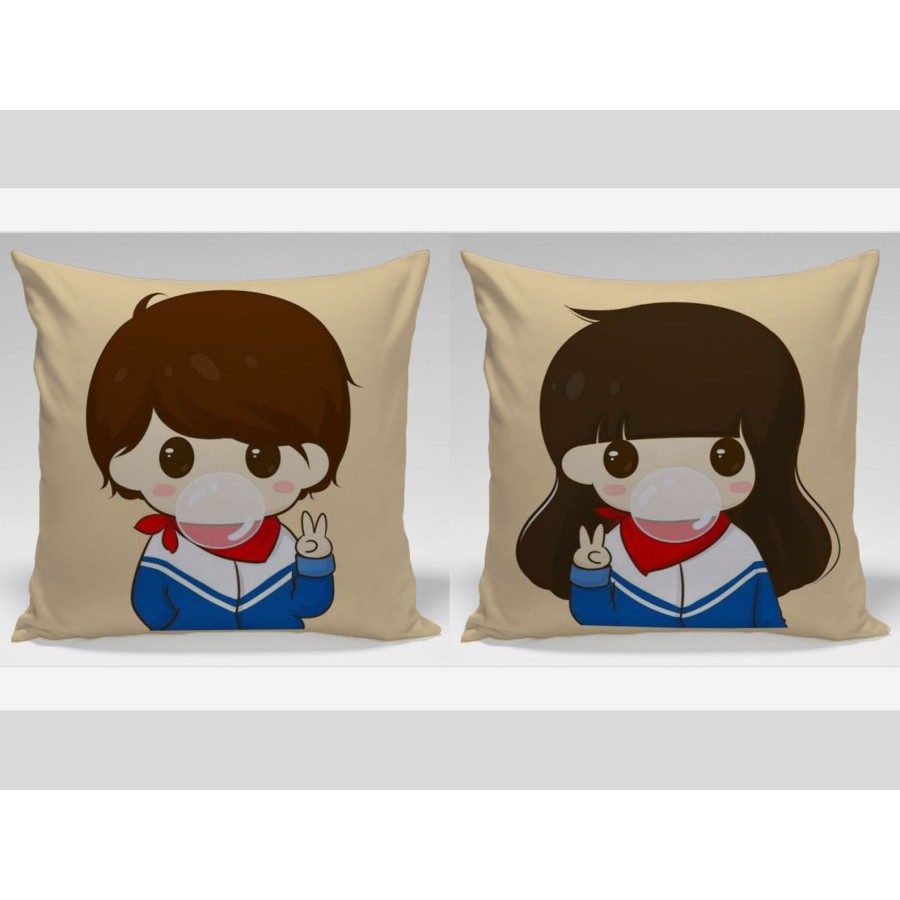 

Bantal Dekorasi custom kado valentine hadiah valentine kado pacar hadiah pacar - couple 16