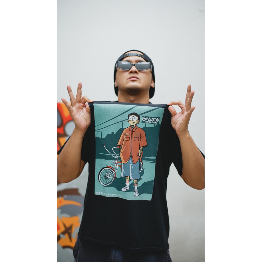 Kaos Lowrider Chicano Homies Nobita GASJON
