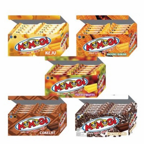 [PROMO!!] Momogi Snack 1box (20pcs x 5gram) - Cemilan nikmat termurah murah diskon enak