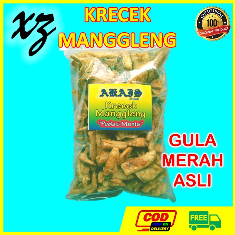 

Keripik Singkong Krecek Manggleng Loncis Balung Kethek Pedas Manis Crispy 200gr