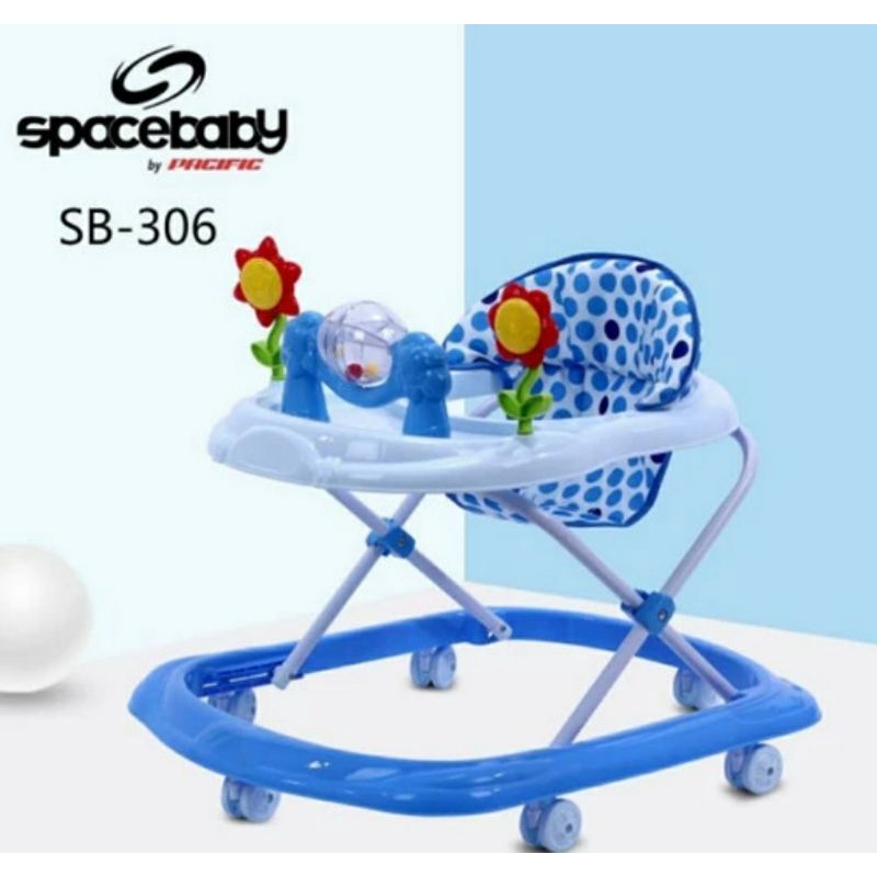 Baby Walker Space Baby Sb 306 Musik Lampu Toys By Pacific FREE PACKING DUS+BUBBLEWARP