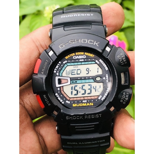 Casio G-Shock Mudman G-9000 second