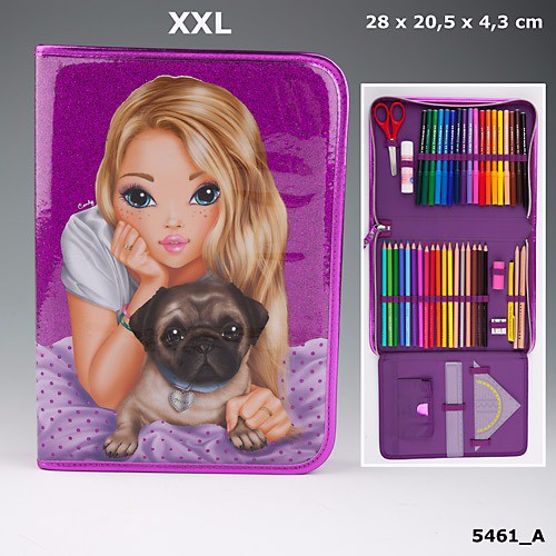 

TM 5461 TOPModel Filled Pencil Case, Friends (Tempat Pensil Perempuan) F-20