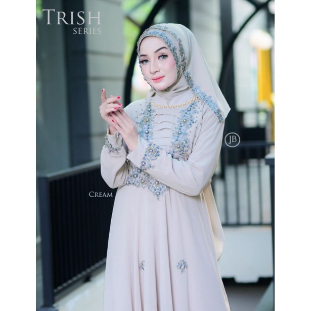 FASHION MUSLIM // TRISH SERIES DRESS //KODE JB