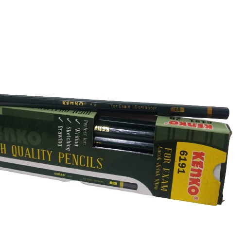 

PENSIL KAYU 2B KENKO 6191 PER 3 PC