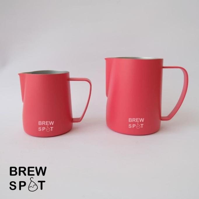 Milk Jug Pink - Barista Milk Jug