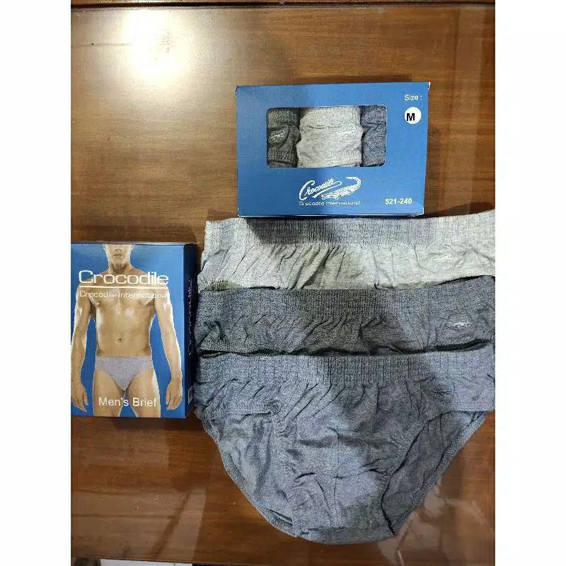 Celana crocodile 240 isi 3 / Celana dalam crocodile big size