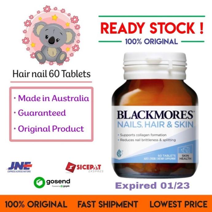 TERMURAH Blackmores Nail Hair and Skin 60 tablet. Ori Aussie