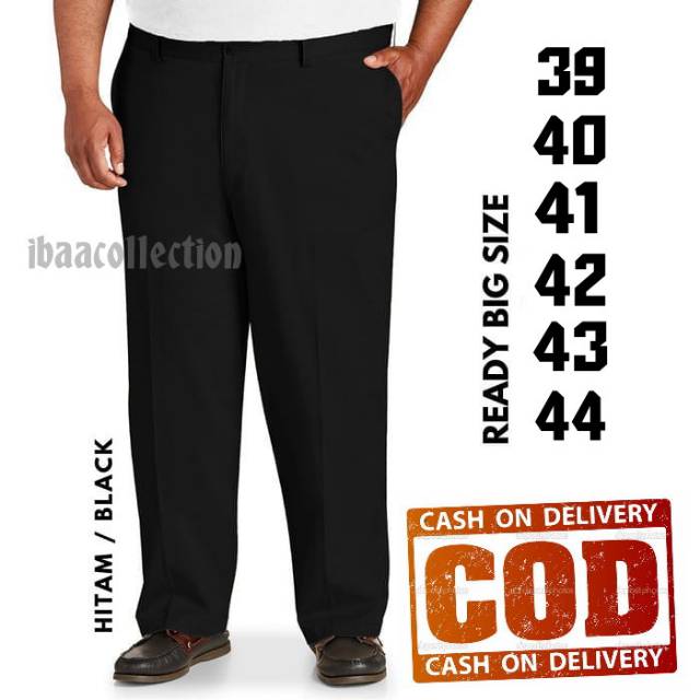 BISA BAYAR DITEMPAT [COD] CELANA PANJANG KANTOR PRIA BIG SIZE 39-44 | CELANA KERJA | CELANA FORMAL