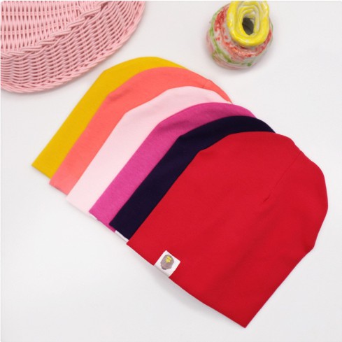 Topi Kupluk Bayi Topi Anak Unisex Lucu Simple Bahan Katun Lembut - Kupluk Rajut