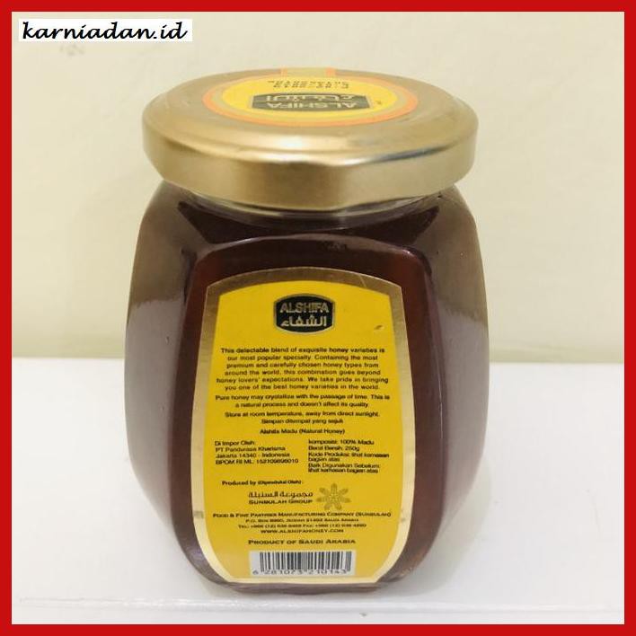 

MADU-MINUMAN- MADU AL SHIFA / ALSHIFA NATURAL HONEY 500 GR -ASLI-BUKAN-KAWE-KAWE-
