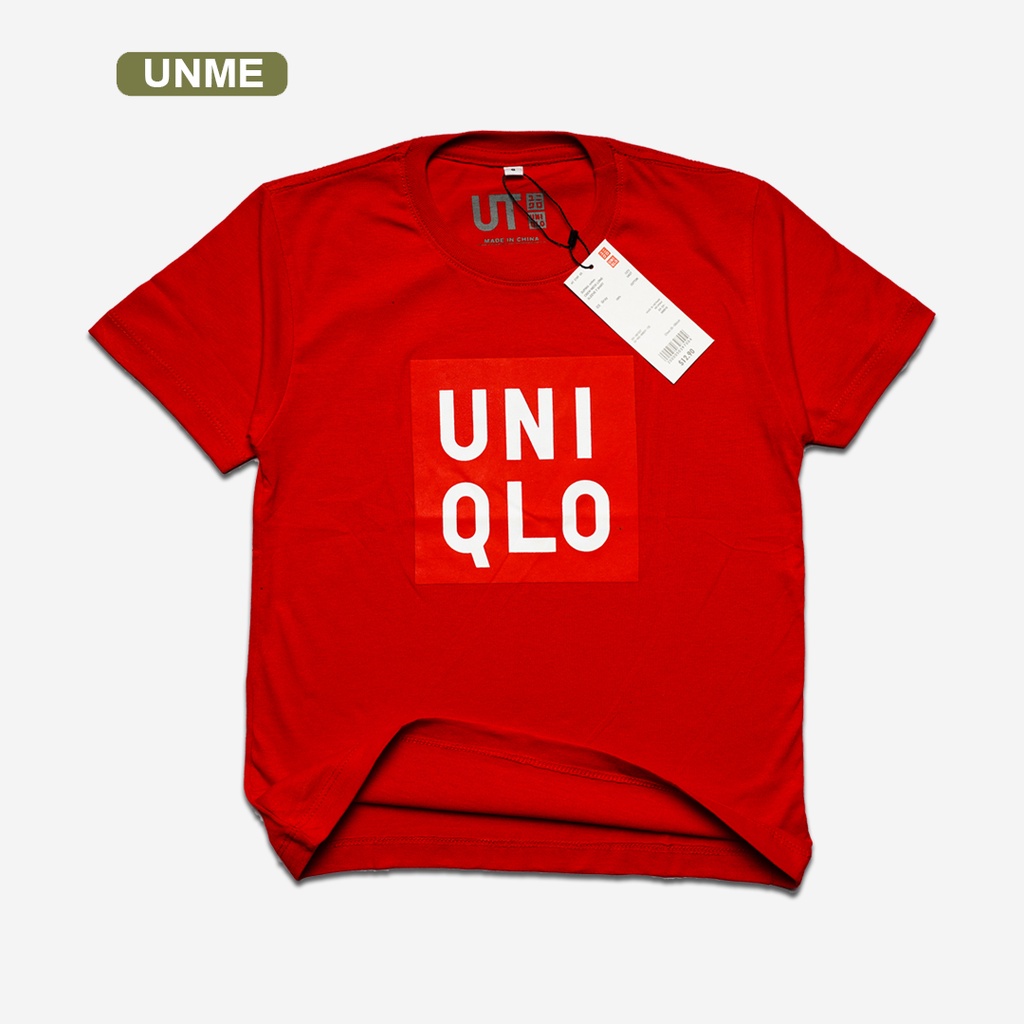 UNI-01 Kaos anak laki-laki dan perempuan umur 1 - 12 tahun| Baju Setelan atasan anak tanggung| Pakaian anak-anak distro keren motif simple| Kaos katun combed 30s