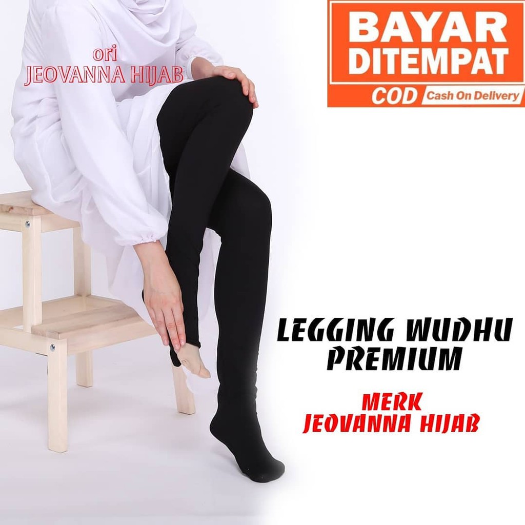 MERK JEOVANNA HIJAB - TERMURAH LEJING WUDHU / LEGGING WUDHU/LEGING MUSLIMAH / PROMO