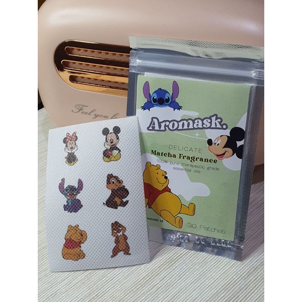 

stiker aroma matcha/masker aromaterapi/freshcare