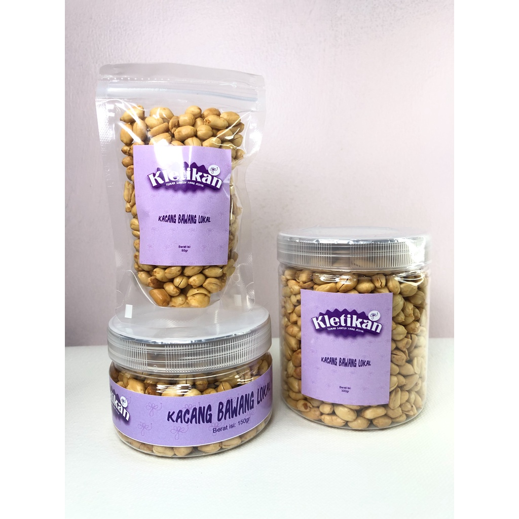 

[BEST SELLER] Kacang Bawang / Kacang tanah Asli /Kacang Lokal