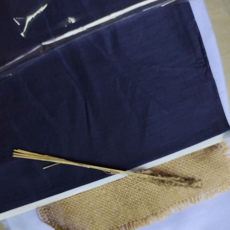 jilbab umama basic voal part 2/segi empat umama basic voal-Blue black