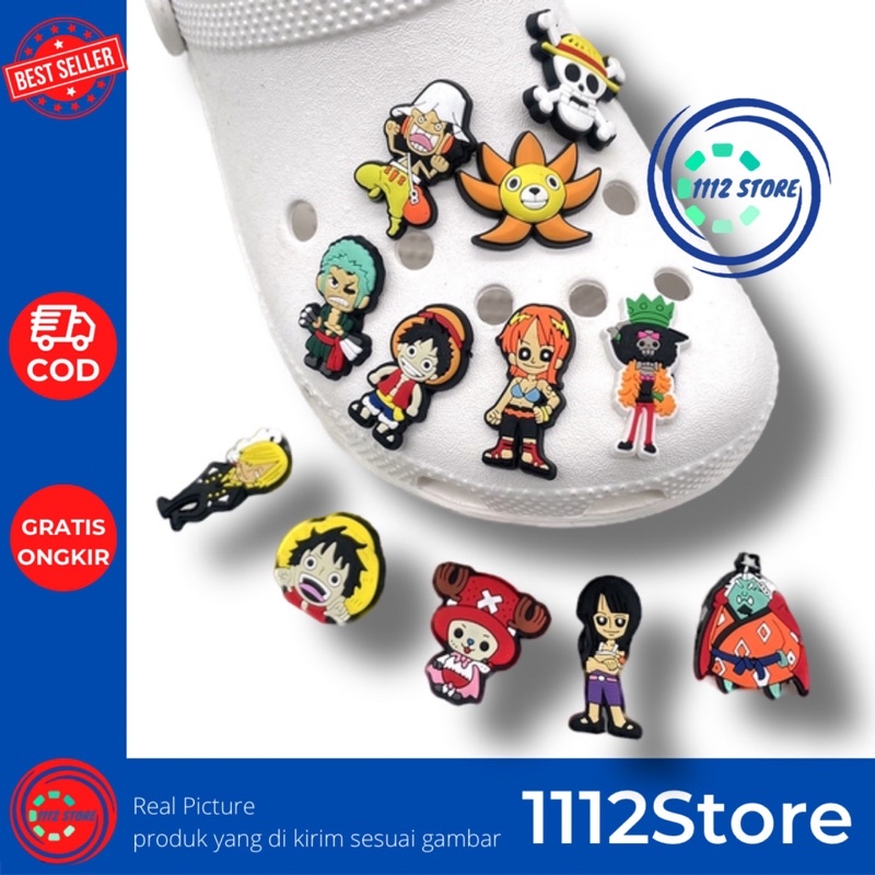 1112Store Charms karakter anime demon slayer - crocs sendal - Liontin sepatu sendal, tas/ransel dan gelang - pin sendal sepatu dan tas - aksesoris sendal sepatu dan tas