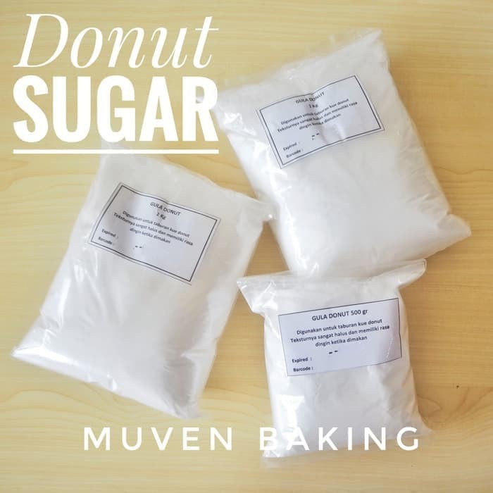 

Fe01Ggg Gula Donut Dusting 500 Gr / Donat Sugar Dingin Dextrose Repack F30E1F11
