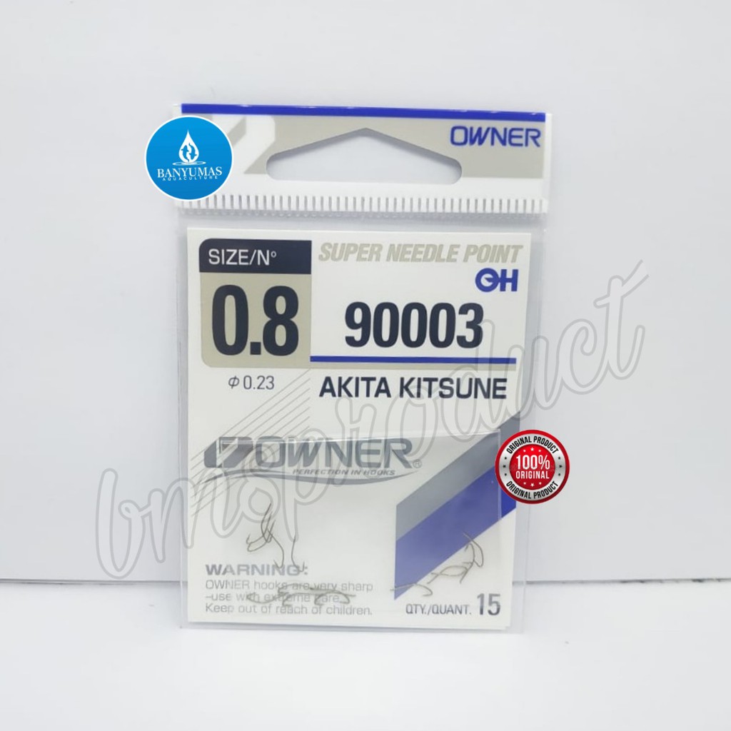 Kail Pancing Owner Akitakitsune  Tanpa Lubang   BB020008