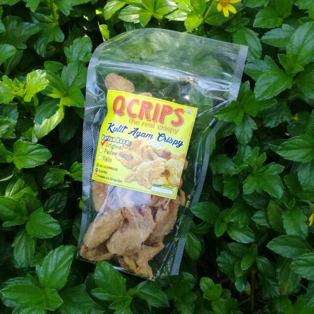 

Keripik Kulit Ayam Crispy Qcrips Pouch