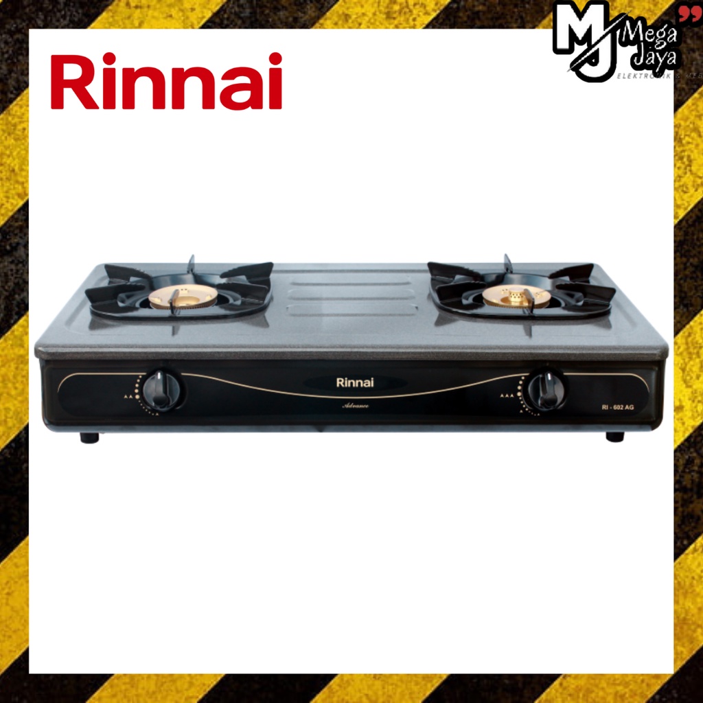 KOMPOR GAS RINNAI RI-602AG / KOMPOR GAS RINNAI 602AG ANTI GORES