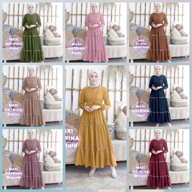 Maxi Katrina / Maxi Muslimah / Fashion Muslim