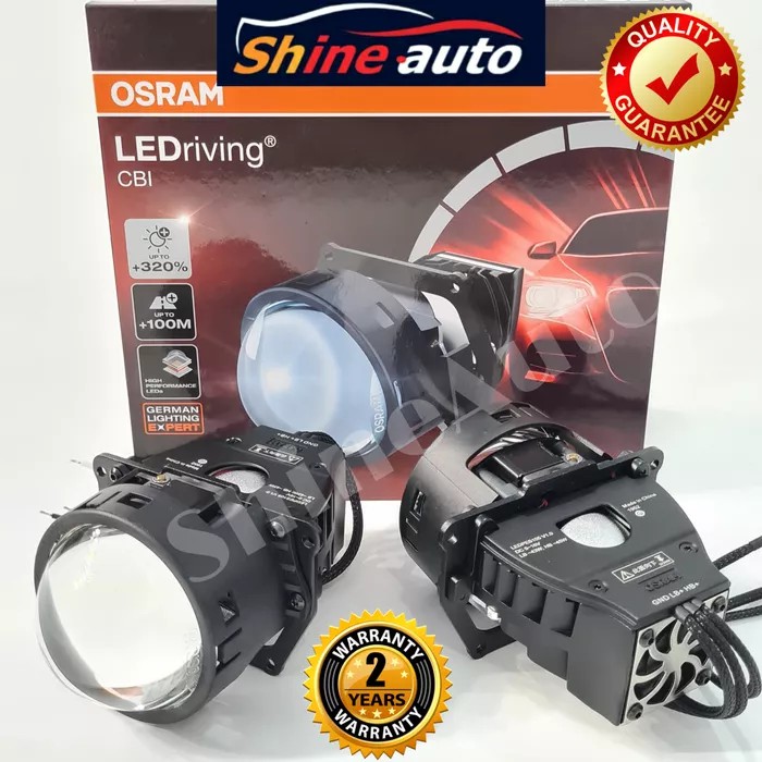 PROJECTOR MOBIL BI LED OSRAM CBI 3 INCH GARANSI 2 TAHUN