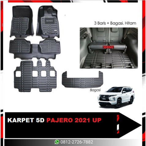 KARPET 5D PAJERO 2021 UP FULL SET