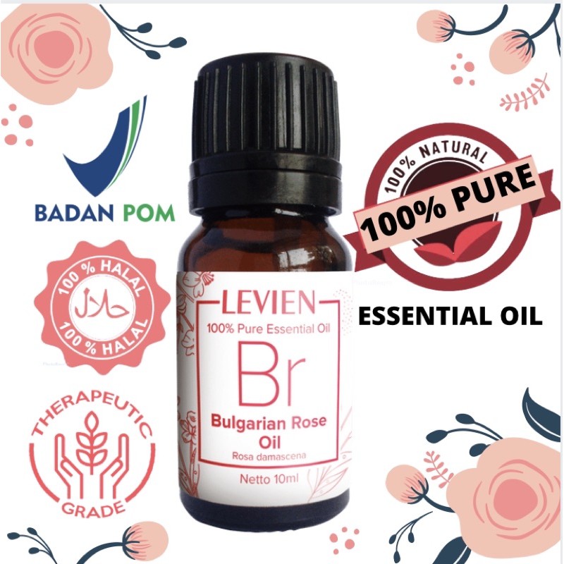 Levien 100% Premium Pure Essential Oil "Rose"