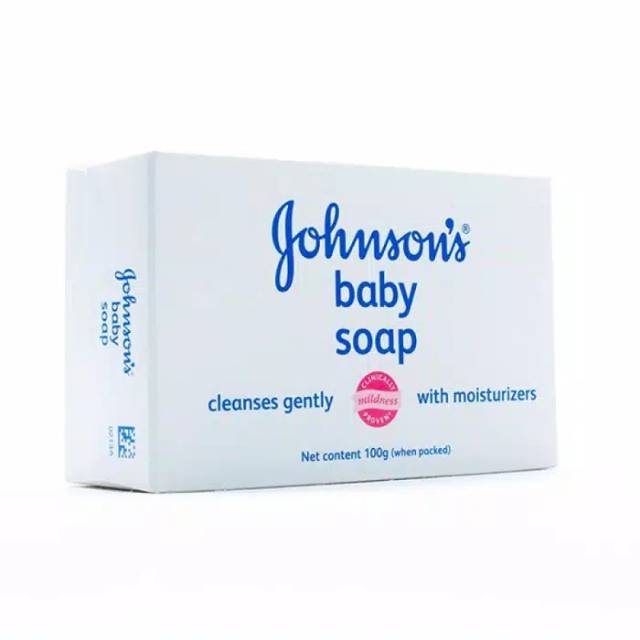 Johnson's baby soap 100gr (pink/putih)