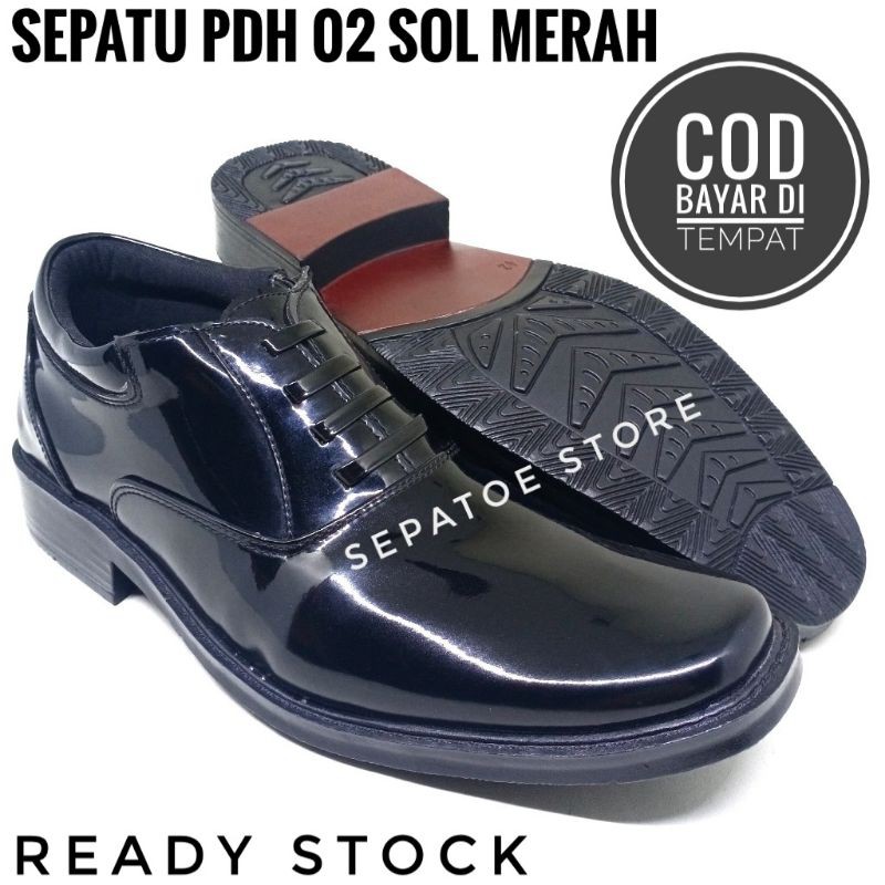 SEPATU PDH 02 KILAP SEPATU PDH TNI SEPATU PDH POLRI SEPATU PDH SATPAM SEPATU PDH SECURITY SEPATU PDH
