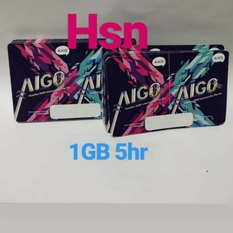 Axis aigo 1GB 5 hari FRC