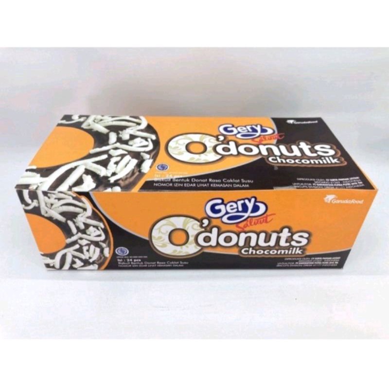 

Gery o donuts 1 box isi 24pc